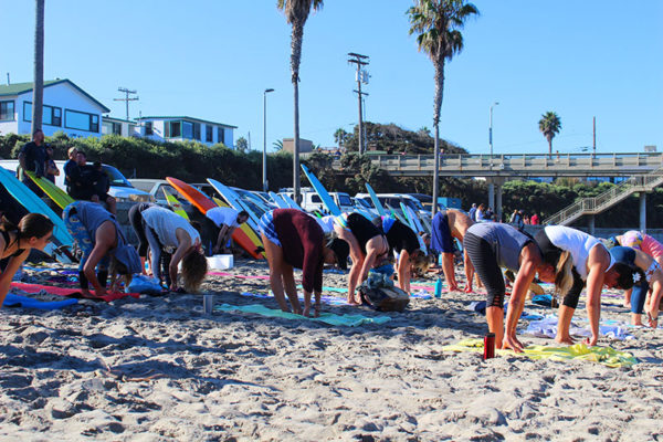 Cleanwater Paddle Yoga Session