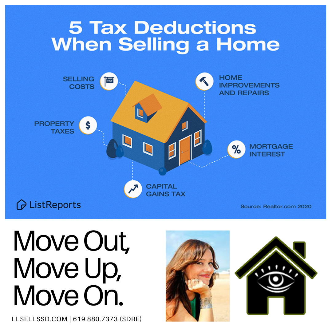 5 Tax Benefits From Selling A Home San Diego Realtor Listing Agent 